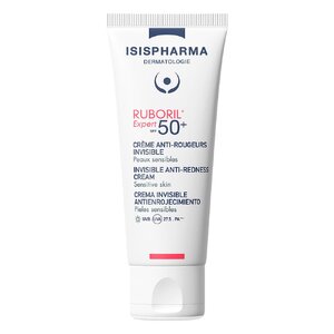 Крем для чувствительной склонной к покраснению кожи  SPF 50+ без тона ISISPHARMA Ruboril 40  мл