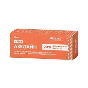 Крем Азелайн с азелаиновой кислотой 20% Medline 30  мл