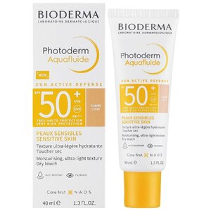 Флюид солнцезащитный для чувствительной кожи SPF50+ Bioderma Photoderm 40  мл