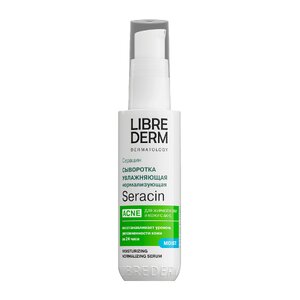 Сыворотка увлажняющая нормализующая с антирецедивным действием LIBREDERM Серацин 50 мл Сыворотка увлажняющая нормализующая с антирецедивным действием LIBREDERM Серацин 50 мл