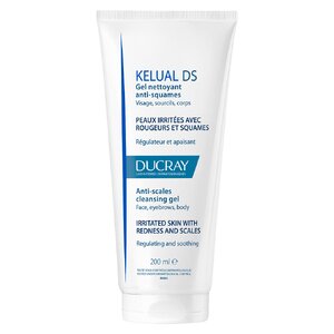 Гель очищающий успокаивающий против шелушения Ducray Kelual 200 мл Гель очищающий успокаивающий против шелушения Ducray Kelual 200 мл