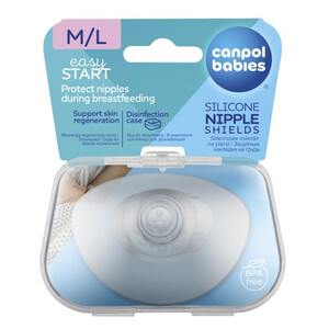 Накладки защитные на грудь M/L Canpol babies 2 шт Накладки защитные на грудь M/L Canpol babies 2 шт