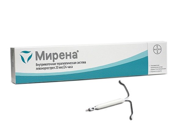 Мирена внутриматочная система 20мкг/24ч Мирена внутриматочная система 20мкг/24ч