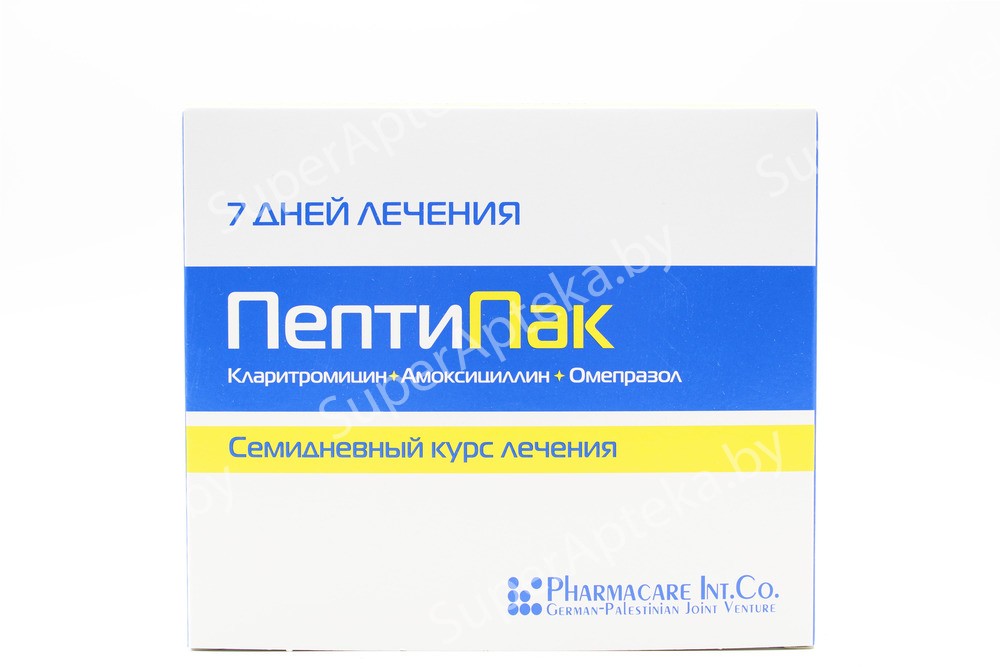 Пептипак комб.уп.в блист.в уп.№8*7 Пептипак комб.уп.в блист.в уп.№8*7