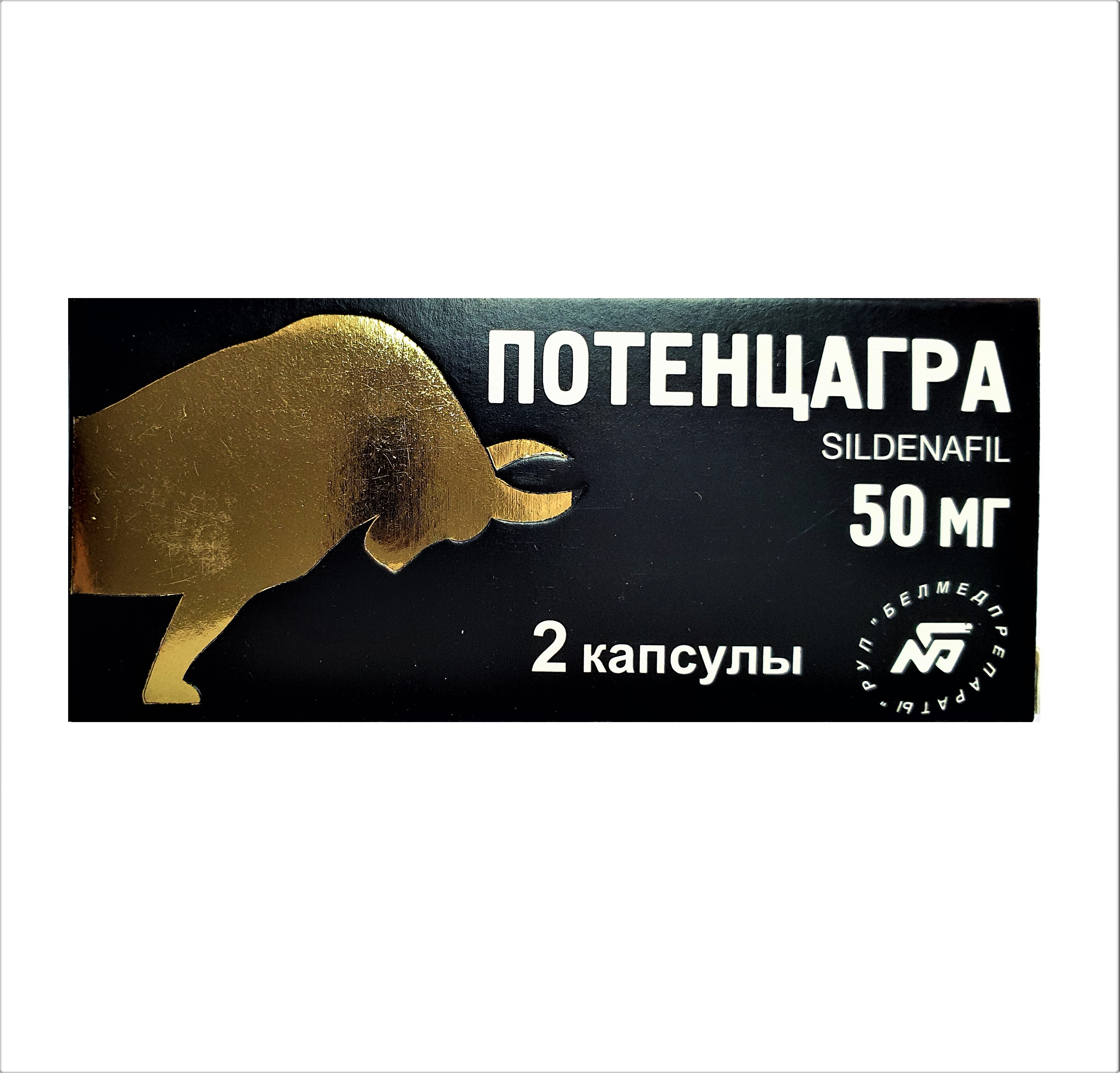 Потенцагра капсулы 50мг N2 Потенцагра капсулы 50мг N2