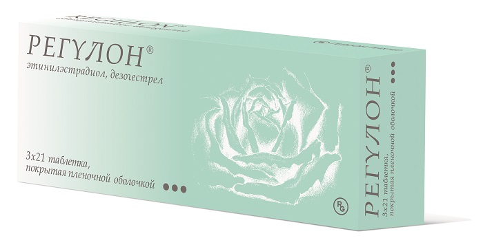 Регулон таблетки 0,15мг/0,03мг в блистерах в упаковке №21х3 Регулон таблетки 0,15мг/0,03мг в блистерах в упаковке №21х3