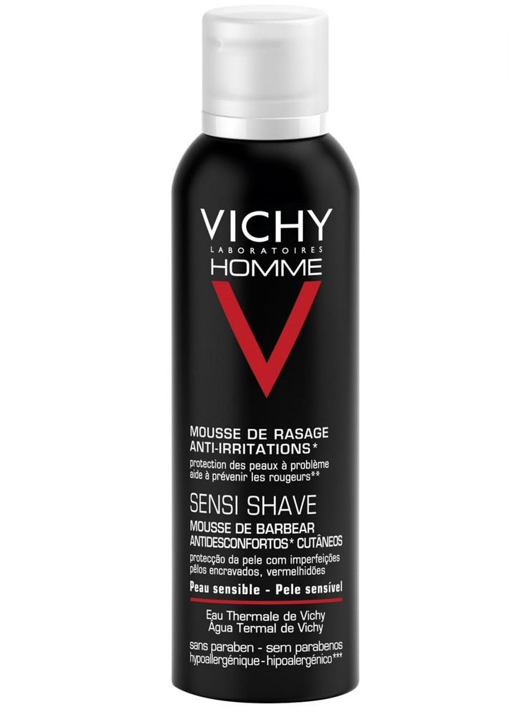 Пена для бритья против раздражения кожи Vichy Homme 200  мл