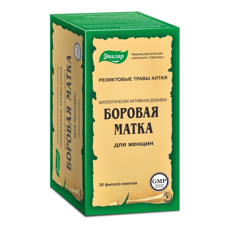 Боровая матка фильтр-пакеты 2,0г N20 Эвалар