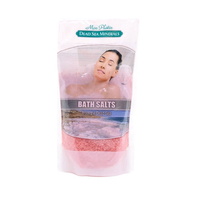 Соль Мёртвого моря натуральная красная Mon Platin Dead Sea Minerals 500  г
