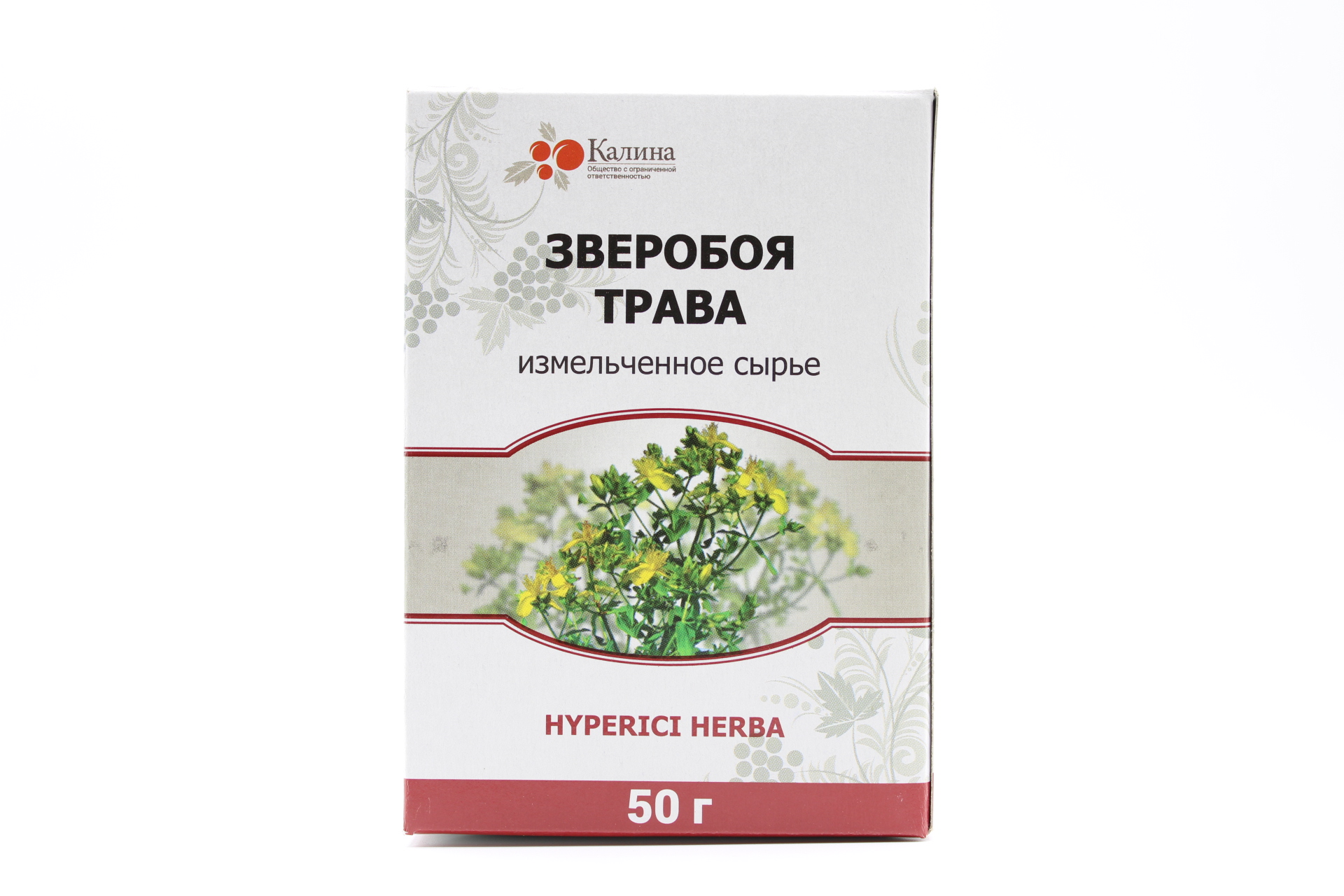 Зверобоя трава 50г Калина 1 Зверобоя трава 50г Калина 1
