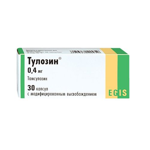 Тулозин капсулы 0.4мг N30 Тулозин капсулы 0.4мг N30