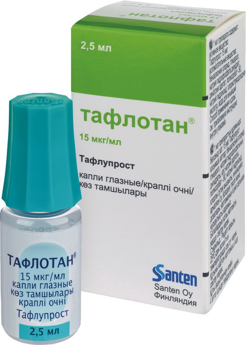 Тафлотан капли глазные 15мкг/мл 2,5мл N1