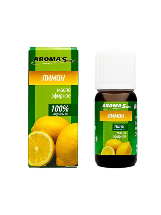 Масло эфирное Лимон AROMA’Saules 10  мл Масло эфирное Лимон AROMA’Saules 10  мл