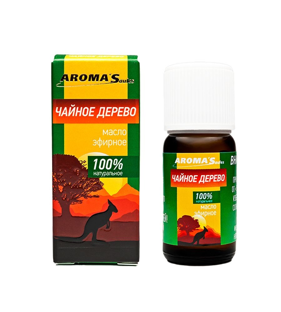 Эфирное масло Чайное дерево AROMA’Saules 10  мл Эфирное масло Чайное дерево AROMA’Saules 10  мл
