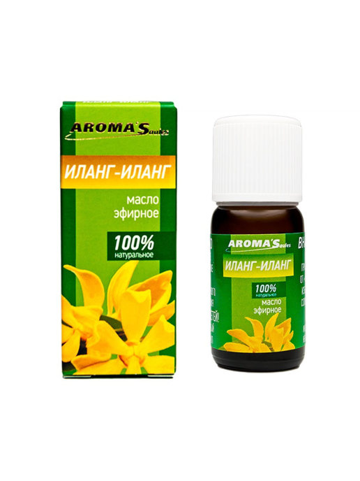 Масло эфирное Иланг-иланг AROMA’Saules 10  мл Масло эфирное Иланг-иланг AROMA’Saules 10  мл