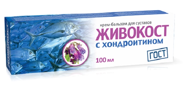 Живокост Крем-бальзам с хондроитином 100мл Живокост 100