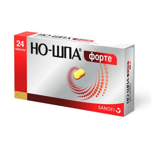 Но-шпа форте таб 80мг в бл в уп N24*1