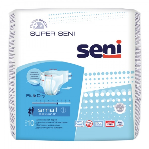 Подгузники для взрослых Small Seni 10  шт