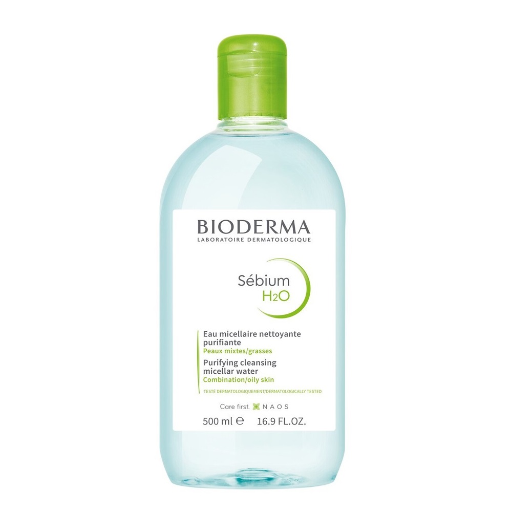 Вода мицеллярная Себиум H2O / Sebium H2O Bioderma Sebium 500 мл