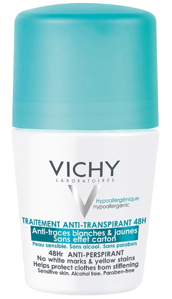 Дезодорант-антиперспирант 48часов шариковый Vichy Deodorant 50  мл