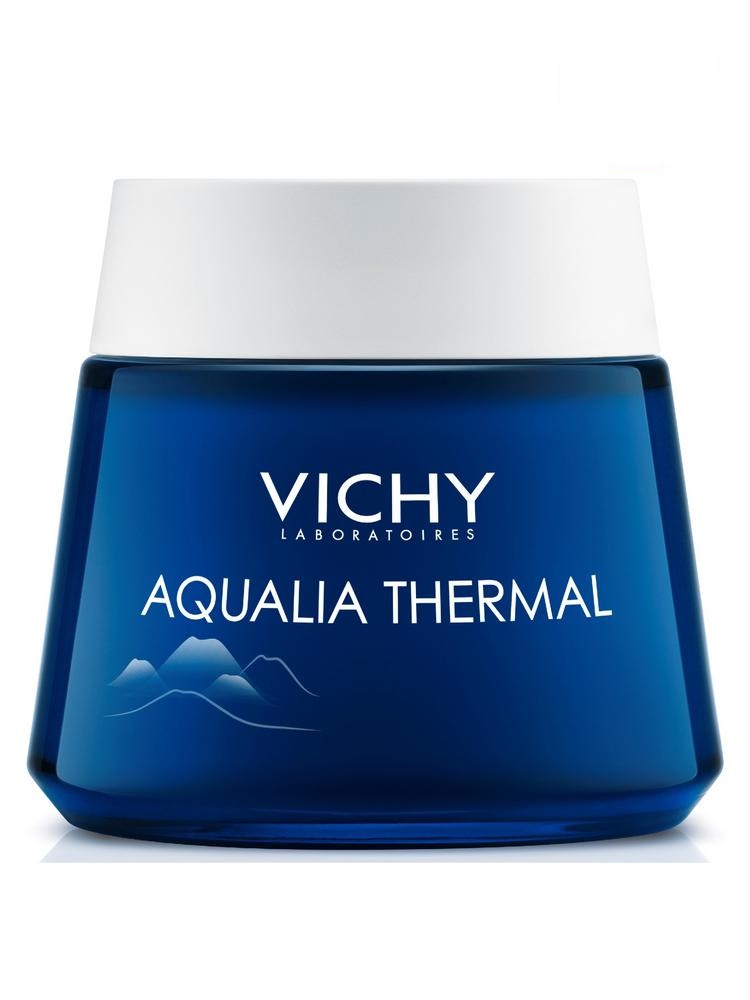Уход-маска ночной для интенсивного увлажнения кожи Vichy Aqualia Thermal 75 мл
