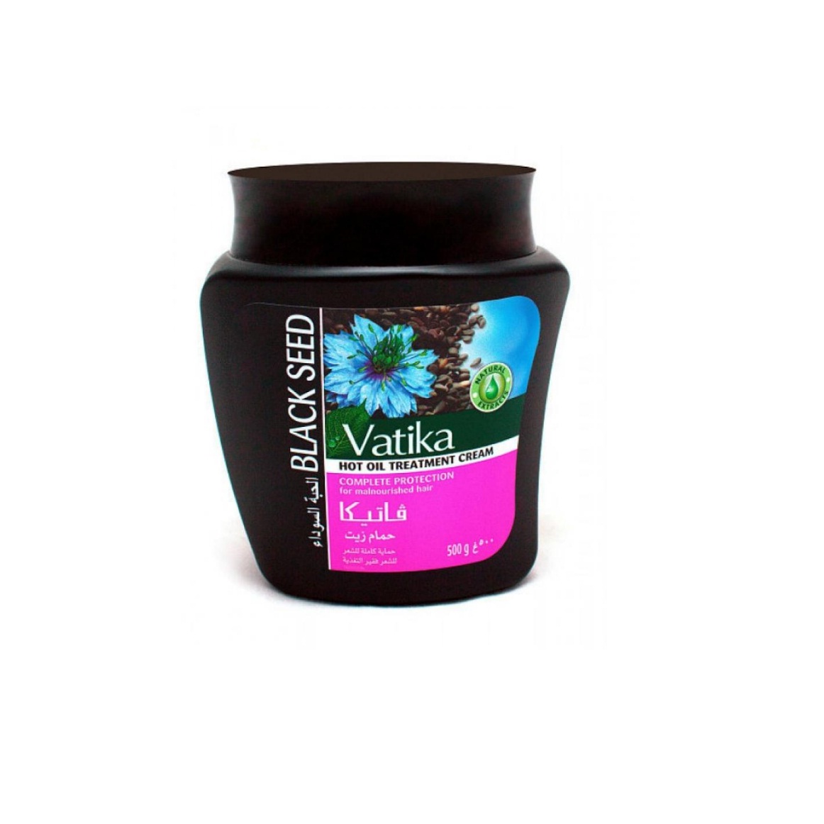 Маска для волос с экстрактом черного тмина Dabur Vatika 500  г