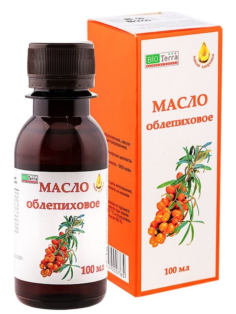 Облепиховое масло 100мл BIOTerra