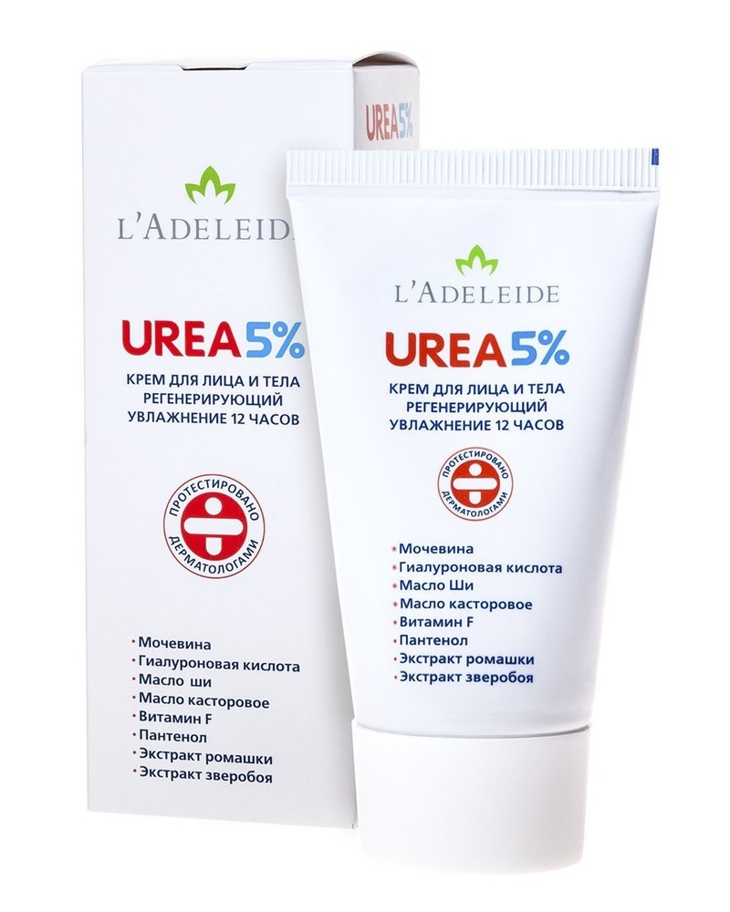 Крем для лица и тела «UREA 5%» L’Adeleide 50  мл