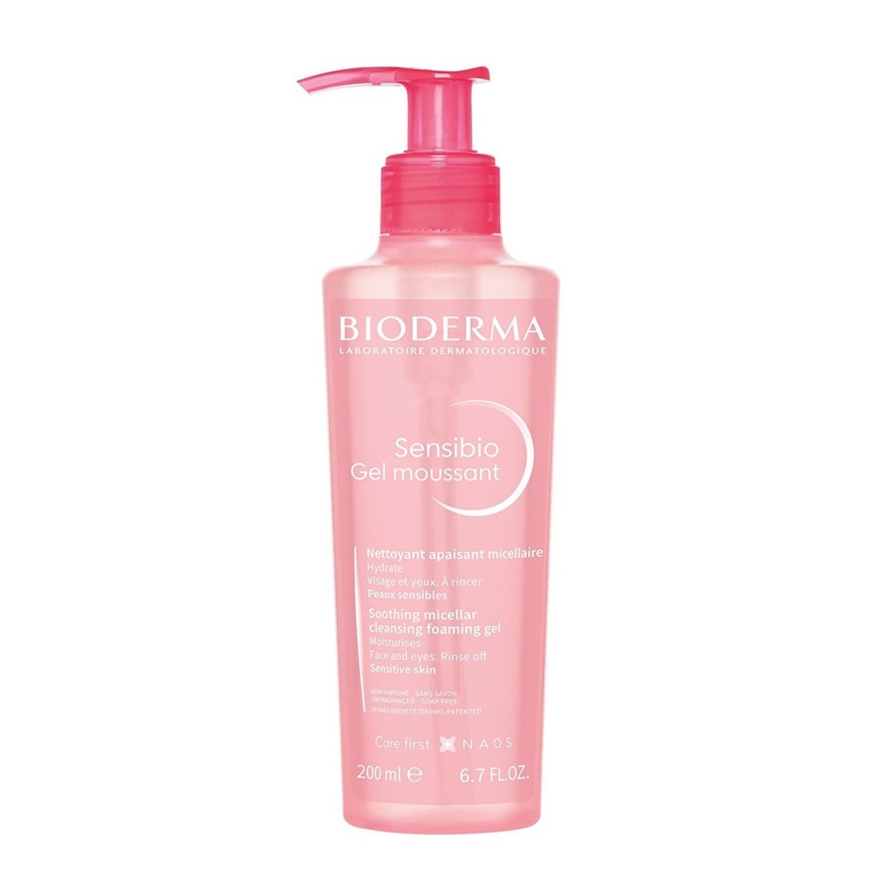 Гель очищающий Сенсибио / Sensibio Gel Moussant Bioderma Sensibio 200  мл