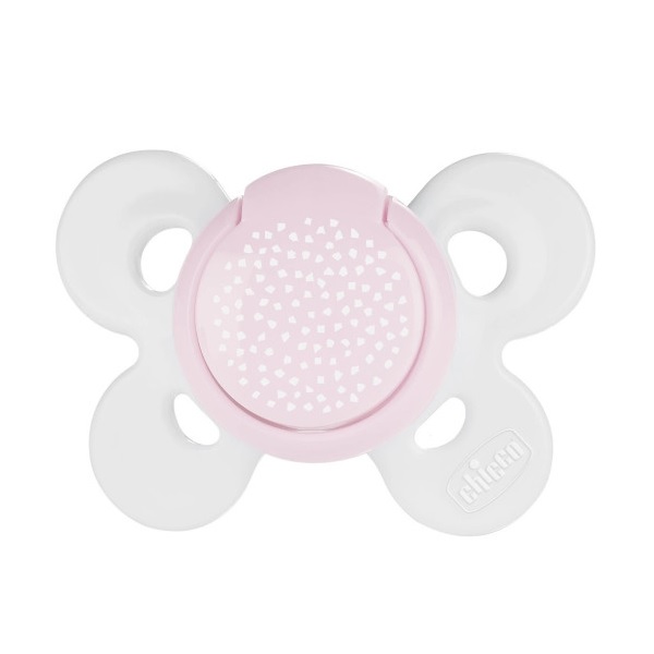 Пустышка силиконовая Зайчик/Снежок розовая 0-6мес Chicco Physio Comfort 1 шт Пустышка силиконовая Зайчик/Снежок розовая 0-6мес Chicco Physio Comfort 1 шт