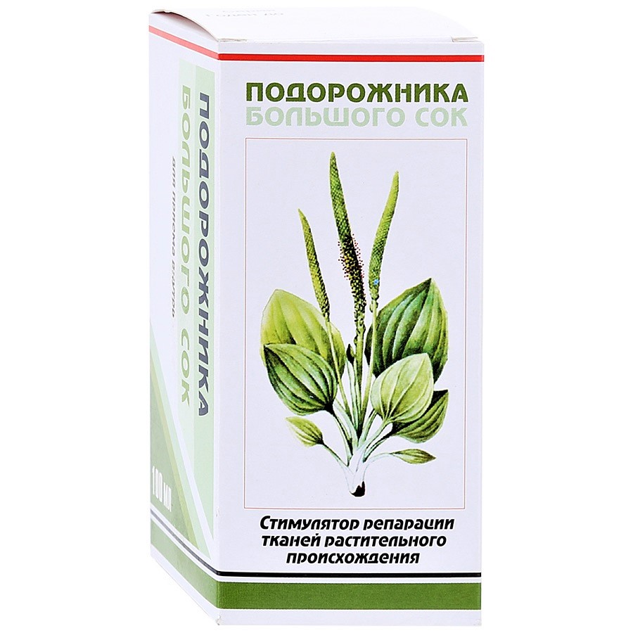 Подорожника большого сок жидкость для внутреннего применения флакон 100мл Подорожника большого сок жидкость для внутреннего применения флакон 100мл