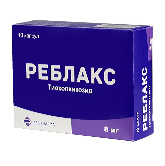 Реблакс капсулы 8мг N10