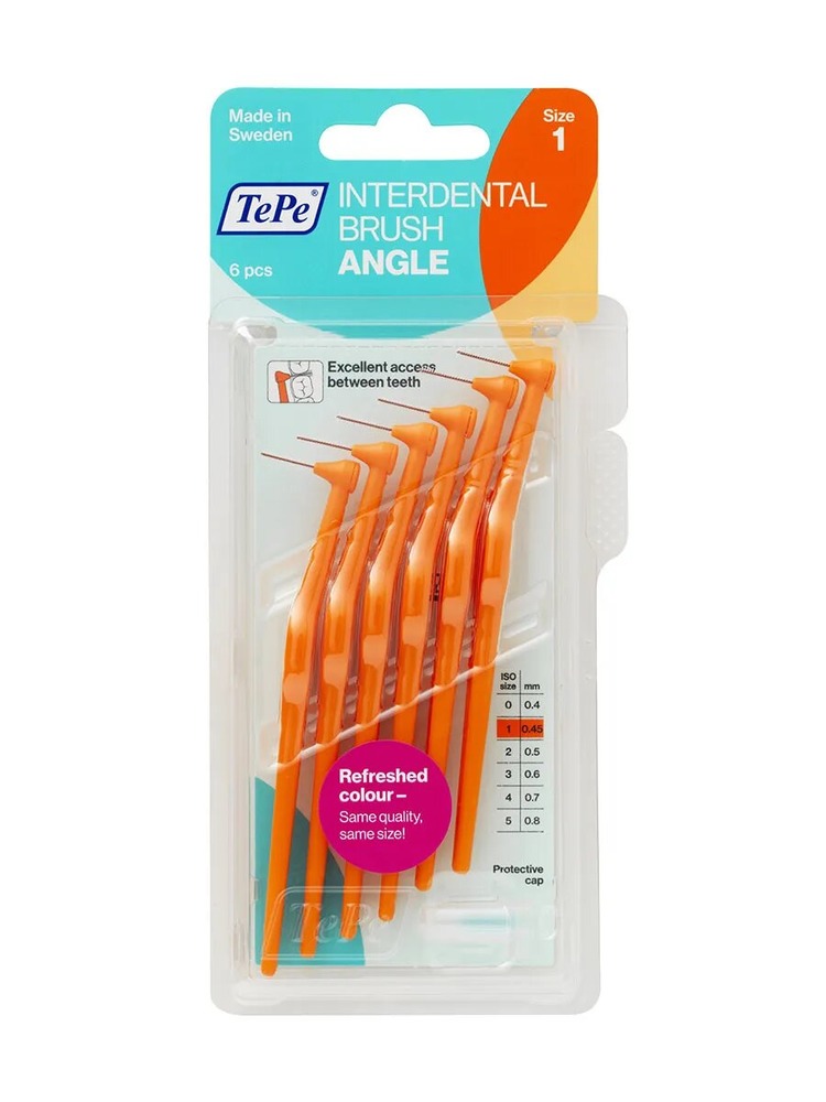 Межзубные ёршики 0,45 №1 TePe Angle 6  шт