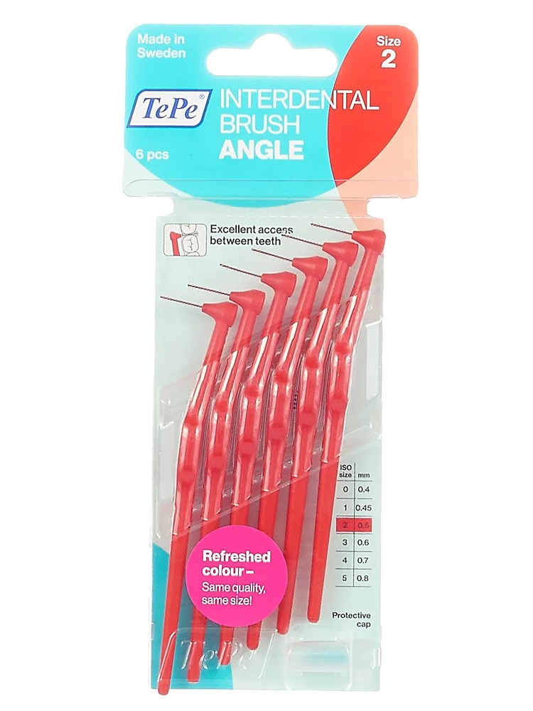 Межзубные ёршики 0,5 №2 TePe Angle 6  шт
