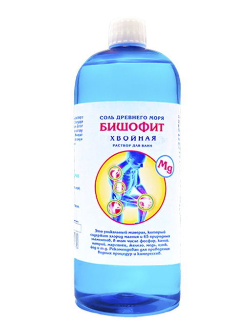 Соль натуральная хвойная (раствор) AROMA’Saules Бишофит 1  л