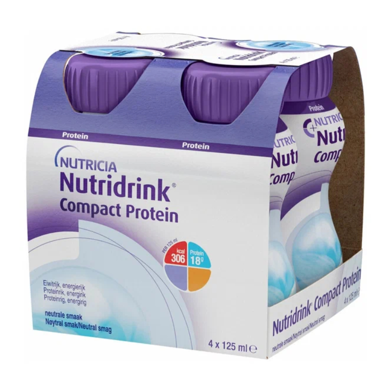 Нутриция Нутридринк Компакт с нейтр.вкусом 125мл*4 Nutricia Нутриция Нутридринк Компакт с нейтр.вкусом 125мл*4 Nutricia