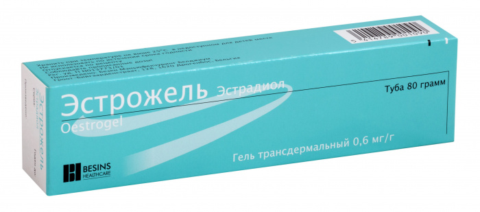 Эстрожель гель 0,6мг/г 80г Эстрожель гель 0,6мг/г 80г