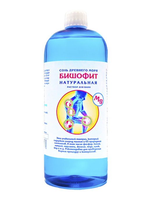Соль древнего моря натуральная (раствор) AROMA’Saules Бишофит 1  л