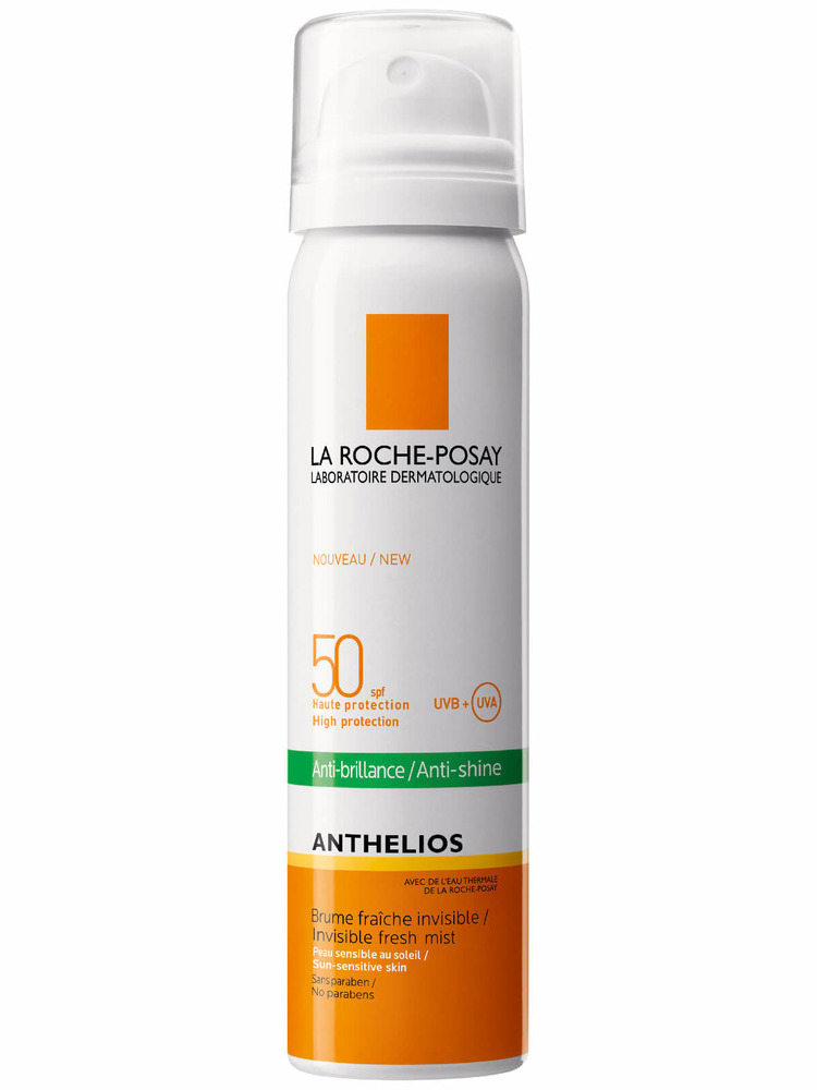 Матирующий спрей-вуаль для лица, для жирной и нормальной кожи SPF50 La Roche-Posay Anthelios 75  мл