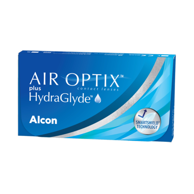 Линзы контактные  Air Optix plus HydraGlyde -1,75