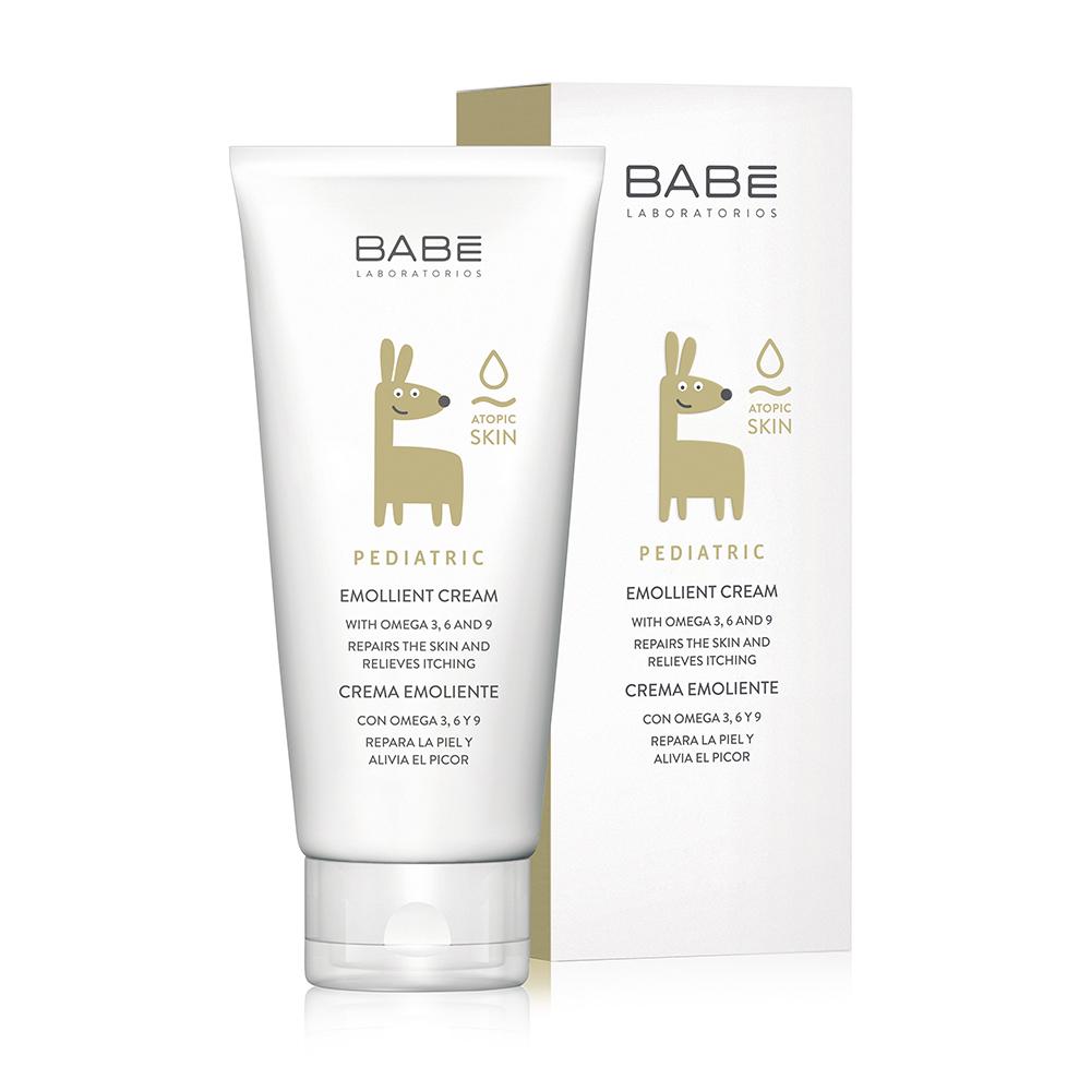 Детский крем-эмоллиент для сухой кожи BABE Laboratorios Pediatric 200  мл