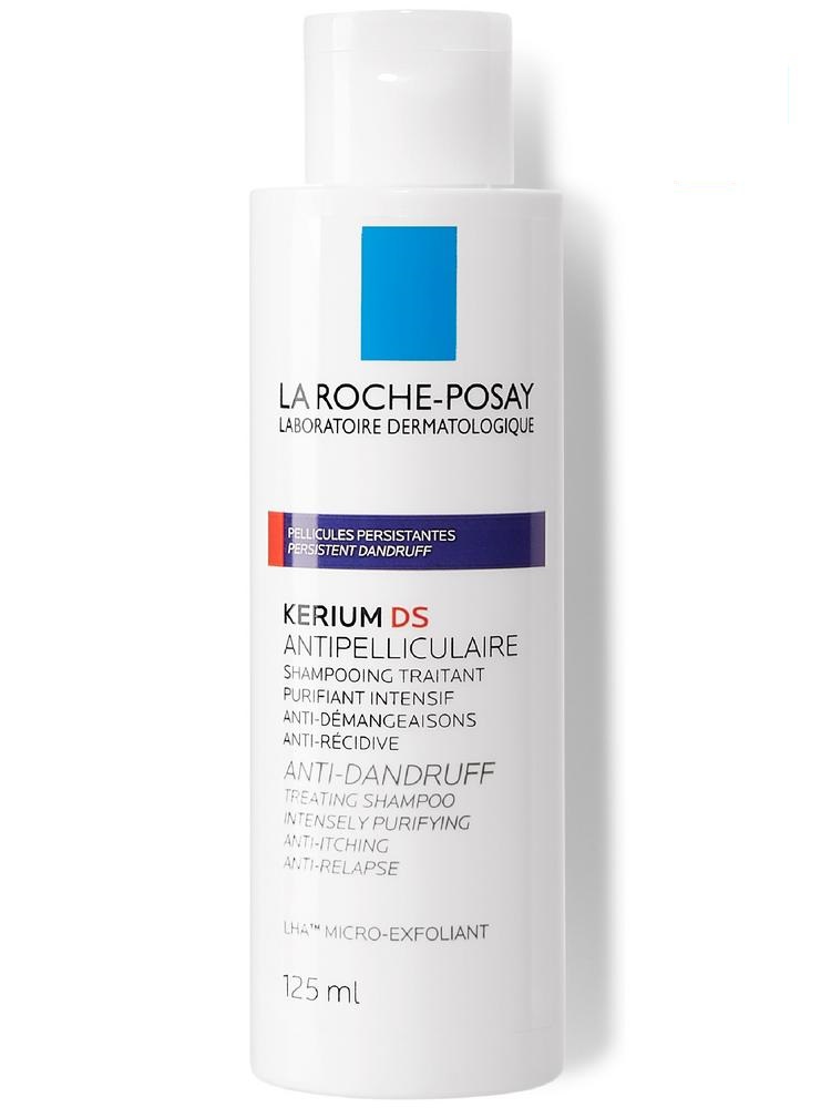 Интенсивный шампунь против перхоти с микроотшелушивающим эффектом La Roche-Posay Kerium 125  мл