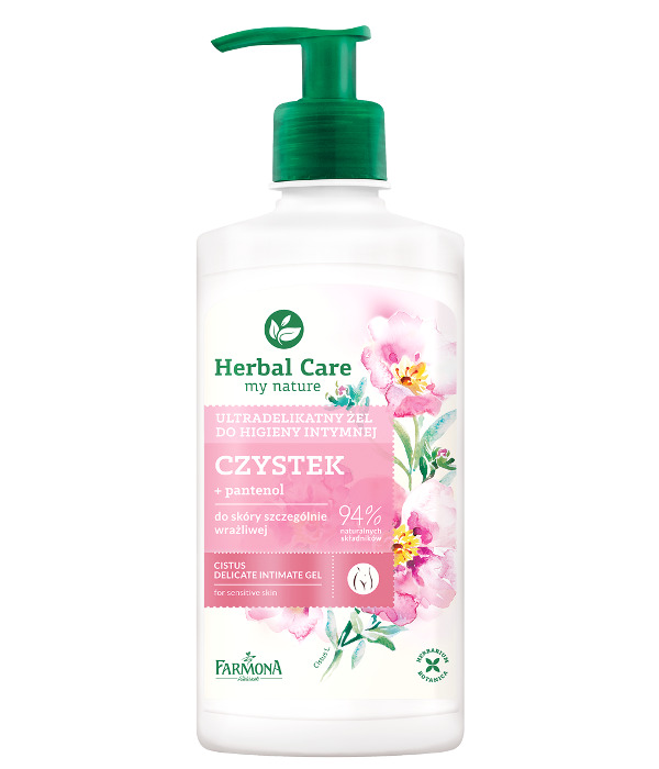 Гель для интимной гигиены Ультра нежный c Ладанником и пантенолом Farmona Herbal Care 330  мл