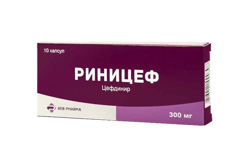 Риницеф капсулы 300мг N10
