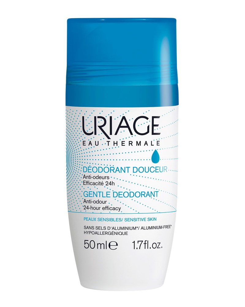 Роликовый дезодорант без солей алюминия и спирта Uriage Deodorant 50  мл