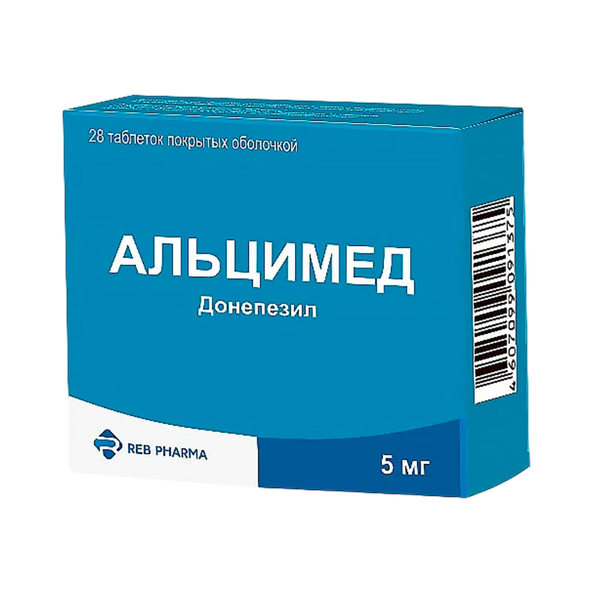 Альцимед таблетки 5мг N28