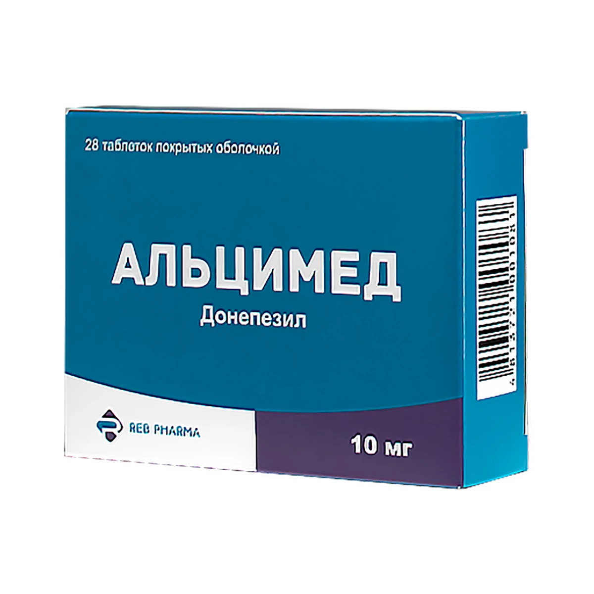Альцимед таблетки 10мг N28