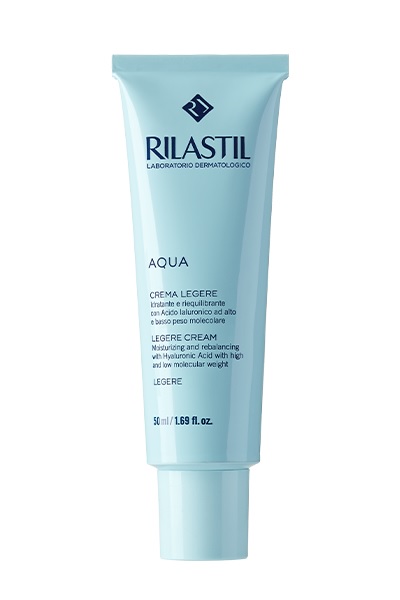 Крем увлажняющий и восстанавливающий баланс Rilastil Aqua 50  мл