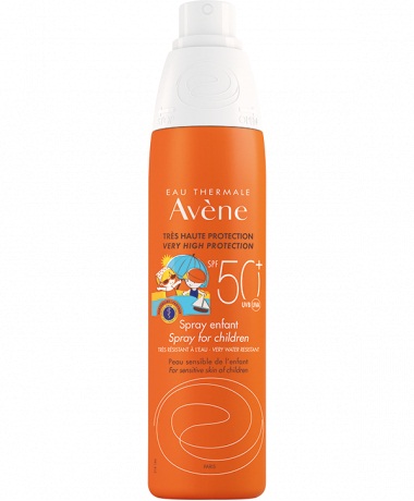 Спрей солнцезащитный спрей для детей SPF 50+ Avene Sun 200  мл