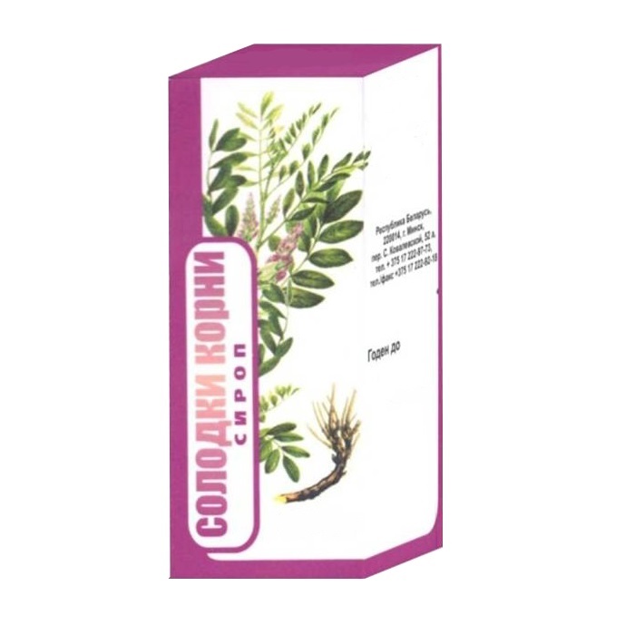 Солодки корни сироп 250мл